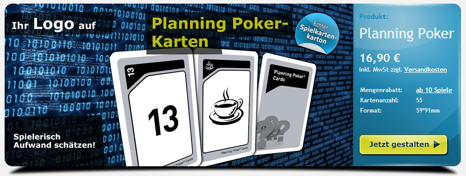 Planning Poker Karten